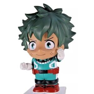 My Hero Academia Animae Figure Plastic Coin Bank Green Hair 8" Unbreakable